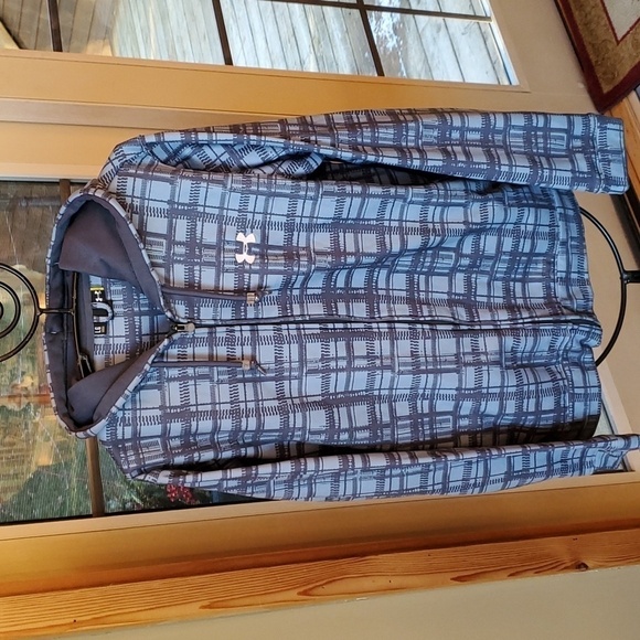 Under Armour Multi-Blue's Full Zip Sz. L Hoodie   Box DT - Picture 1 of 11